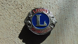 Lions International belt buckle- new - £14.30 GBP