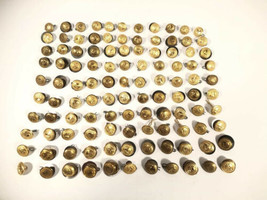 Waterbury Button Co Vintage Wilmington Police Department 120 Brass Lot Made USA - $89.09