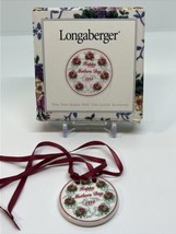 Longaberger 1998 Tie On, Trim Your Basket Accessory HAPPY MOTHERS DAY TI... - £8.11 GBP