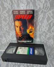 Speed VHS Video Tape Movie 1994 Keanu Reeves Dennis Hopper Sandra Bullock - $4.99