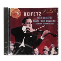Violin Concertos by Heifetz Tchaikovsky Bruch No. 2 Conus (CD, 1992, BMG) SEALED - £28.47 GBP