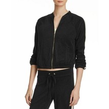 Juicy Couture Women&#39;s Pitch Black Micro Fleece Jacket - Small S - £59.95 GBP