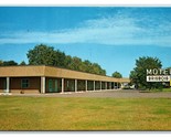 Motel Brisbois Prairie Du Chien Wisconsin Wi Unp Cromo Cartolina H19 - $3.03