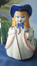 Vintage 1940&#39;s Shawnee Pottery Little Bo Peep Pitcher USA 9 x 6 1/2&quot;   - $75.23