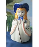 Vintage 1940&#39;s Shawnee Pottery Little Bo Peep Pitcher USA 9 x 6 1/2&quot;   - $1,414.17 MXN