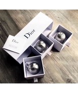 Dior Parfums VIP Gift Set of 3 Tea Infusers (5.5cm) New in Box - $118.00