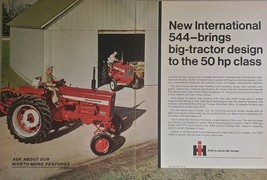 1968 International Harvester 544 Tractor Magazine Ad - $16.83