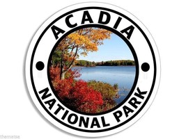 Acadia National Park Toolbox Car Helmet Sticker Decal 4&quot; Made In Usa - £13.53 GBP