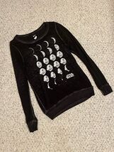 Star Wars Death Star Moon Phases Long Sleeve T-Shirt Dark Heather Grey - $193.52 MXN