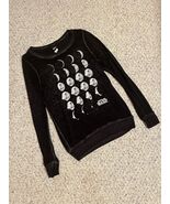 Star Wars Death Star Moon Phases Long Sleeve T-Shirt Dark Heather Grey - $14.68 CAD