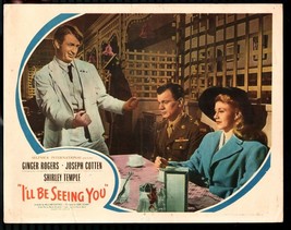 I&#39;ll Be Seeing You 11&quot;x14&quot; Lobby Card Chill Wills Ginger Rogers Joseph Cotton - £29.01 GBP