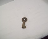 Vintage Hollow Barrel Brass Key marked UP stamped U P - $34.99