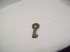 Vintage Hollow Barrel Brass Key marked UP stamped U P - $34.99