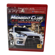 Midnight Club: Los Angeles Complete Edition Sony PlayStation 3 PS3 Video Game - $13.10