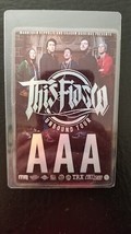 THIS FIASCO - AUSTRALIAN UNBOUND TOUR LAMINATE BACKSTAGE PASS - $39.00