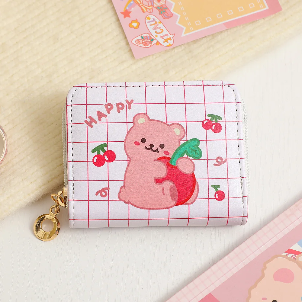 Women Short Cute Wallet Korean  Cute  Small Mini Coin Wallet Purse Clutch Card C - $53.83