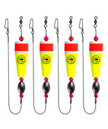 BUBBLE FISHING Fishing Floats Rigs Popping Corks for Saltwater Rattle We... - $64.37