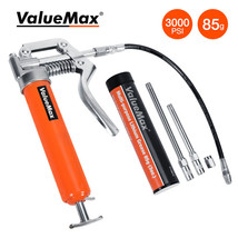 ValueMax Mini Grease Gun Kit 3OZ Grease 12&#39;&#39; Flexible Hose 5&#39;&#39; 3&quot; Extens... - £30.48 GBP
