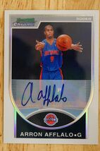2007-08 Bowman #122 Arron Afflalo Chrome Refractors Rookie Autographs /5... - $6.92
