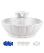 iPettie Tritone Ceramic Pet Drinking Fountain丨Ultra Quiet Way Better Tha... - €46,73 EUR
