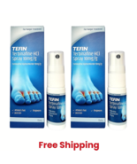 New 2X Tefin Terbinafine HCI Spray Fungal Treatment 10mg/g 15ml - $33.46
