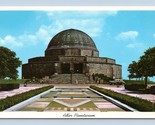 Adler Planetario Chicago Illinois Il Unp Non Usato Cromo Cartolina M8 - $3.03