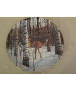 BIRCH GROVE BUCK collector plate BRUCE MILLER Wildlife DEER Woodland Roy... - $19.99