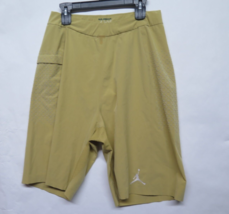 Nike Air Jordan Jumpman Basketball Shorts Gold 24 Size Medium M 483344 Aero - £26.05 GBP