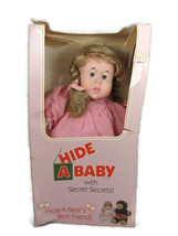 Vintage Hide A Baby w/ Secret Secrets Hide a Bear&#39;s Best Friend by Monarch Toy - £71.61 GBP