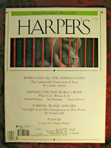 HARPERs Magazine May 1991 Charles Siebert Tom Thompson Charles Baxter - £9.05 GBP