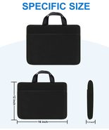 Laptop Sleeve Case 15.6 inch, Durable Travel Laptop Bag Handbag Shockpro... - £20.70 GBP