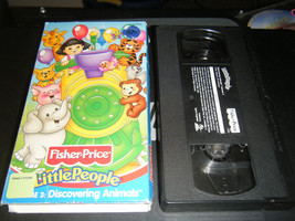 Fisher-Price Little People VHS - Volume 3: Discovering Animals (VHS, 2002) - £4.65 GBP