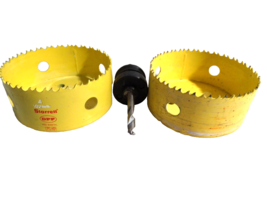 Starrett HSS  HOLESAW 4&quot; (102MM) With Arbor Set of 2 - $44.55