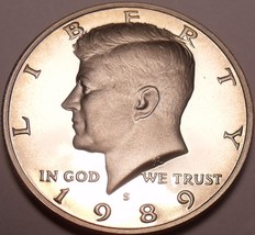 United States Proof 1989-S John F. Kennedy Half Dollar - £6.69 GBP