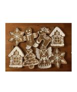 Sleigh Bell Bistro Christmas WoodenGingerbread Placement 18x13”Seasonal/... - €30,71 EUR