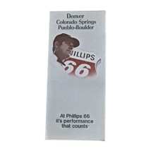 1972 Phillips 66 Denver Colorado Springs Boulder-Pueblo Road Travel Driv... - £7.56 GBP