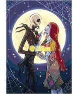 The Nightmare Before Christmas JACK SALLY MOON Web Cross Stitch Pattern - £3.95 GBP