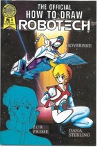 The Official How to Draw Robotech Comic Book #5 Blackthorne 1987 UNREAD VFN/NM - £4.75 GBP