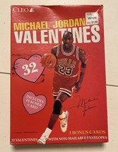 Michael Jordan 32 Valentines Cards By Cleo Sealed Box Nos New Vintage - £15.84 GBP