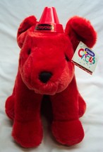 Vintage 1989 Crayola Circus Rascally Red Puppy Dog 16&quot; Plush Stuffed Animal New - £23.74 GBP