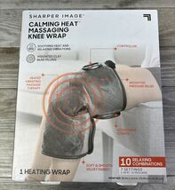 Calming Heat Knee Wrap by Sharper Image Electric Heating Pad (Open Box) - $29.69