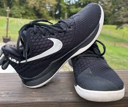 Nike Men’s Sneakers Size 8 Lebron James Witness 3 Black Basketball Shoes NBA - £38.95 GBP