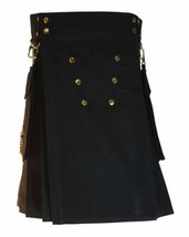 Detachable Pockets Utility Kilt for Modern Men  - $654.29 MXN