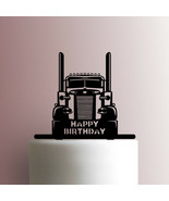 Semi Truck Happy Birthday 225-A201 Cake Topper - $293.32 MXN+