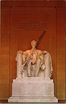 Lincoln Memorial Washington DC Postcard PC353 - £3.98 GBP