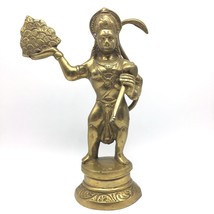 Handcrafted Brass India God Hanuman Hanumanji Murti Statue 10.5&quot; -Monkey... - $173.25