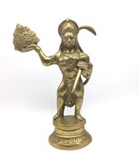 Handcrafted Brass India God Hanuman Hanumanji Murti Statue 10.5&quot; -Monkey... - $237.70 CAD