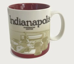 Starbucks Coffee Indianapolis Mug 2012 Global Icon Collector Series Racecar - £26.13 GBP