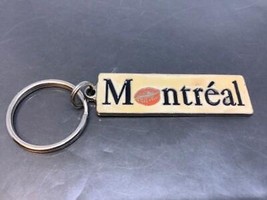 Vintage Keyring Montreal Canada Keychain Kissing Lips Ancien Porte-Clés Lèvres - £4.71 GBP