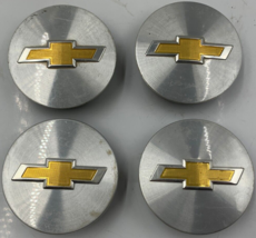 Chevrolet Rim Wheel Center Cap Set of 4 Chrome 2-1/2 inch OEM E01B40088 - $62.99